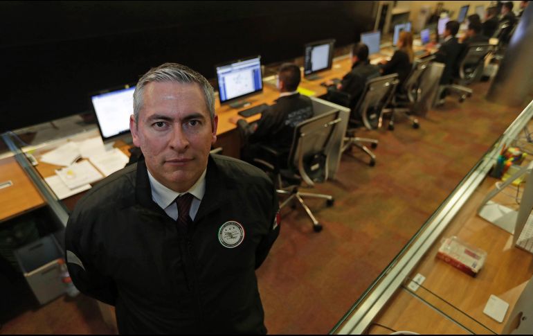Marco Rosales, director de la Agencia de Investigación Criminal de la PGR. SUN / RCC
