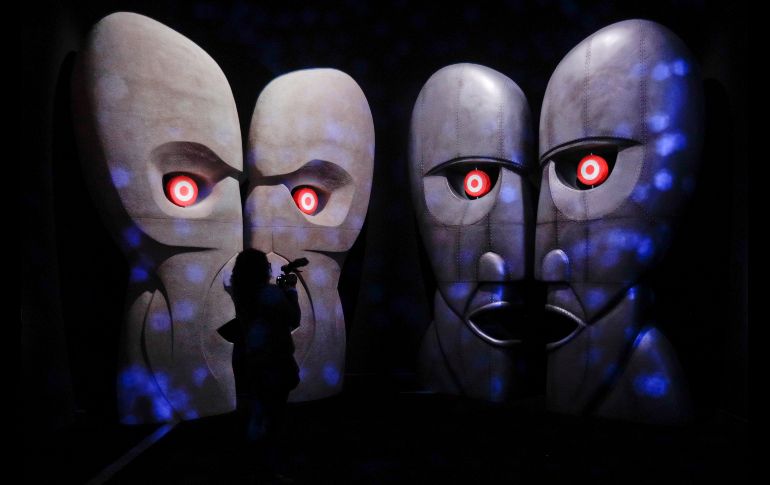 Una instalación que forma parte de la exhibición de Pink Floyd 