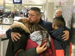 La deportación fue aplazada para que García pasara las fiestas de fin de año con su esposa y sus dos hijos, todos ciudadanos estadounidenses. AP / N. Warikoo /Detroit Free Press