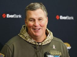 Catalizador. Doug Marrone cambió la cultura en el vestidor de los Jaguars al asumir como entrenador en jefe. AP