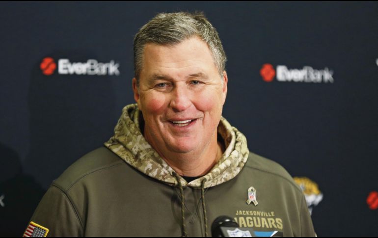 Catalizador. Doug Marrone cambió la cultura en el vestidor de los Jaguars al asumir como entrenador en jefe. AP