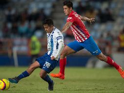 El Atlético San Luis dio la sorpresa en este partido al llevarse las tres unidades. MEXSPORT/J. Ramírez