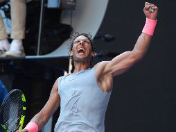 Dos horas y 38 minutos tardó Nadal en solventar el partido. EFE/T. Nearmy