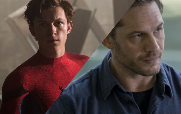 De ser cierta la información, veríamos a Tom Holland al lado de Tom Hardy en la película que se estrenará en octubre de este año. ESPECIAL/Marvel Studios/Sony Pictures