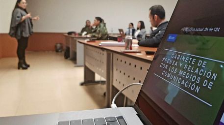 La participación de Alejandra Sota es parte del “Diplomado en Comunicación Gubernamental”. ESPECIAL