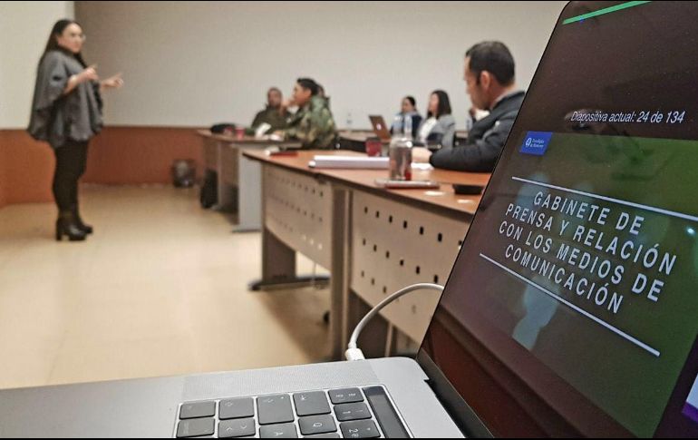 La participación de Alejandra Sota es parte del “Diplomado en Comunicación Gubernamental”. ESPECIAL