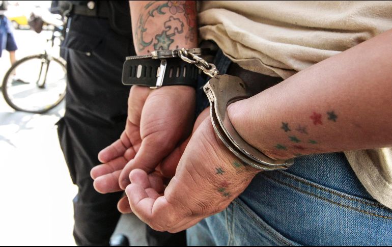 Los detenidos fueron entregados al Agente del Ministerio Público. EL INFORMADOR / ARCHIVO