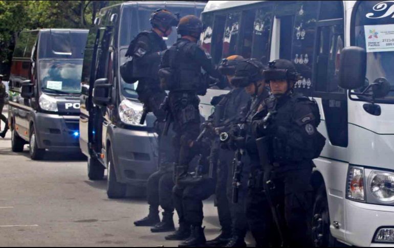 Los policías atacados tenía como misión apoyar a los procesos de restitución de tierras a campesinos afectados por el conflicto armado. NOTIMEX/Archivo