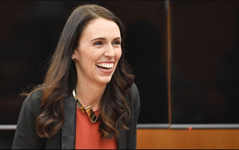 Ardern es una de las pocas mandatarias que ha estado embarazada durante su mandato. AFP / ARCHIVO