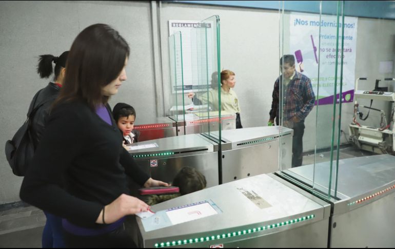 Se instalarán torniquetes y máquinas de venta y recarga. ESPECIAL