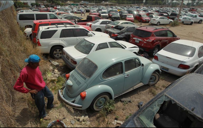 La plataforma “Depósito en Línea” ofrece fotos del estado en el que se encuentra el vehículo. EL INFORMADOR/F. Atilano