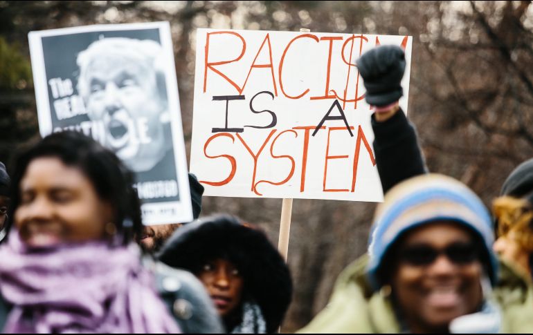 Marchas. Las protestas no han cesado desde la llegada de Trump a la presidencia, y para hoy se prevé una en todo el país. EFE/A. Vigaray
