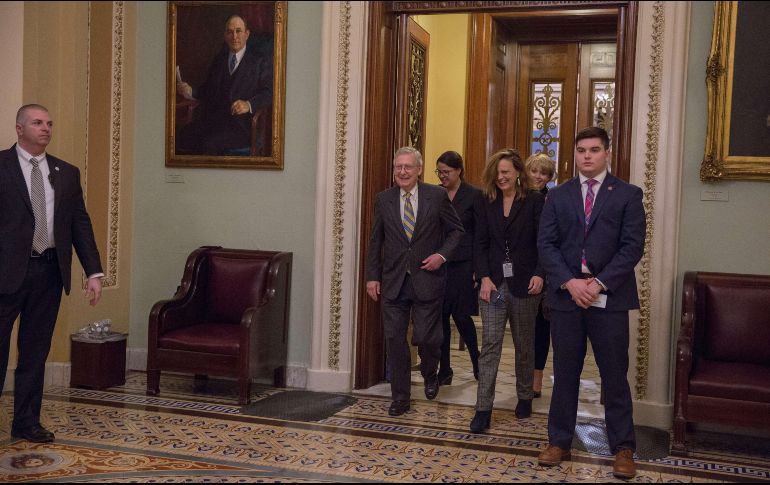 La última vez que el Gobierno de Estados Unidos tuvo que cerrar por falta de fondos fue en octubre de 2013. AFP/T. Katopodis
