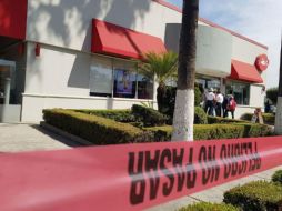 Elementos de seguridad montan un operativo por la zona para dar con los causantes. ESPECIAL/ S. Blanco