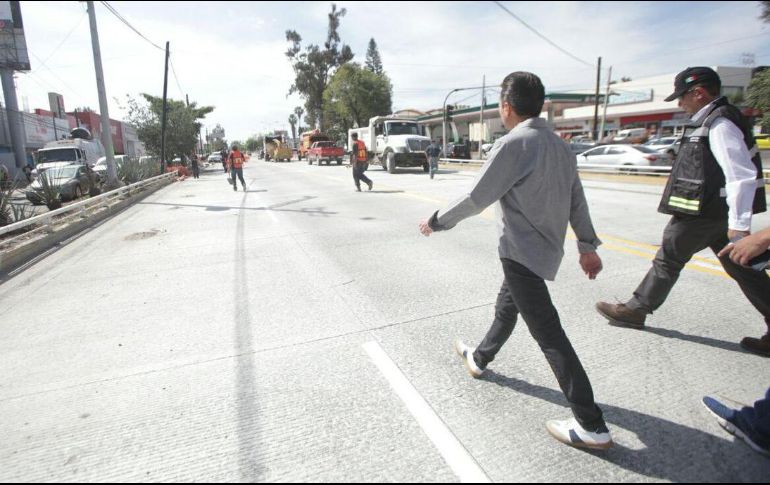 Pablo Lemus Navarro, prometió que la calidad del material tendrá una durabilidad de 30 años. TWITTER/@PabloLemusN
