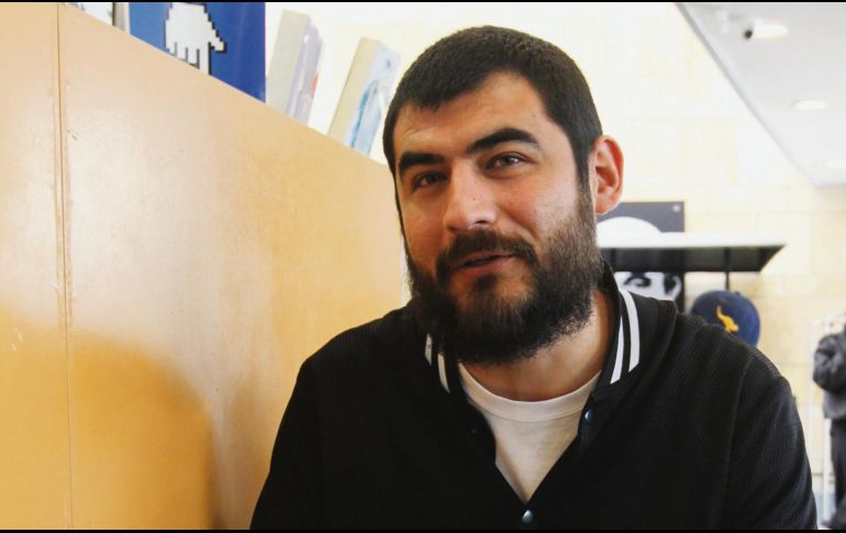 Para Jaime, dibujar es un primer acercamiento al mundo, incluso antes que el lenguaje. EL INFORMADOR/ G. GALLO