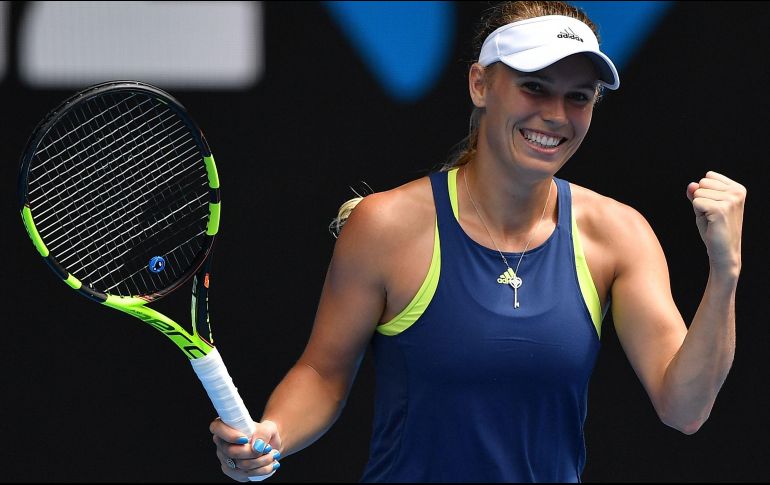 La número dos del mundo y también segunda favorita para llevarse el torneo superó a su rival en dos sets. AFP / G. Wood