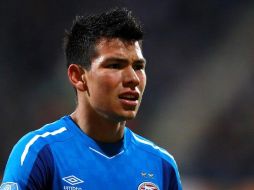 El mexicano jugó los 90 minutos y recibió una tarjeta amarilla al 58'. TWITTER/@PSV