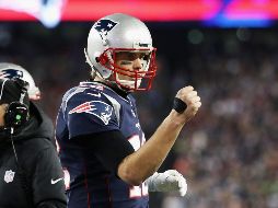 Brady jugó todo el partido a pesar de haber sufrido una lesión en la mano derecha el miércoles pasado. AFP/ELSA