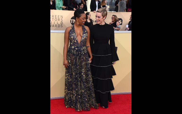Samira Wiley y Lauren Morelli.
