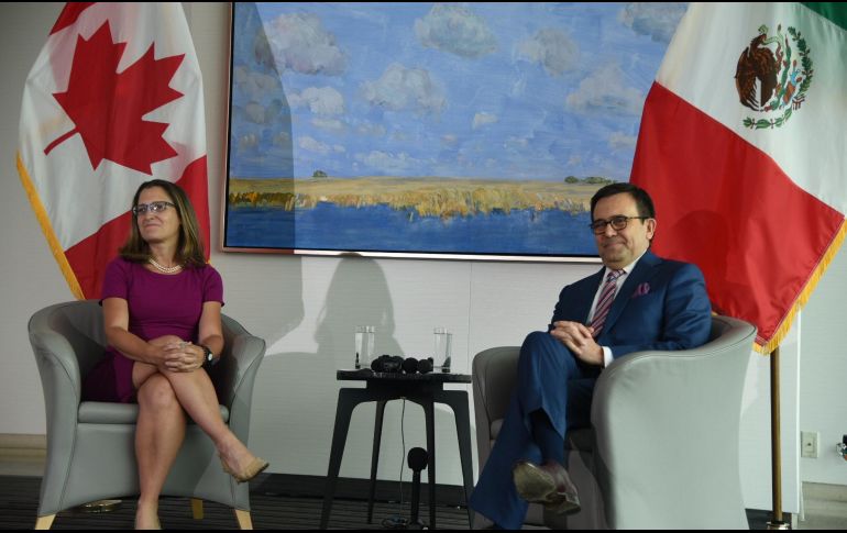 El encuentro que tuvo Guajardo con Freeland se dio previo a su viaje a Davos, Suiza en donde participará en el Foro Económico Mundial 2018. NTX/ ARCHIVO