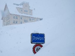 Según diversos reportes, en algunas zonas de la estación la altura de la nieve ronda el metro y medio e incluso los tres metros. AP / D. Keyton