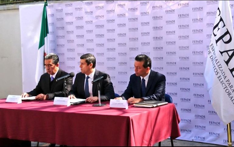 Díaz Santana recuerda que en diciembre del año pasado, los partidos Acción Nacional y Movimiento Regeneración Nacional interpusieron denuncias ante a la Fepade. TWITTER/ @FEPADE_Mex