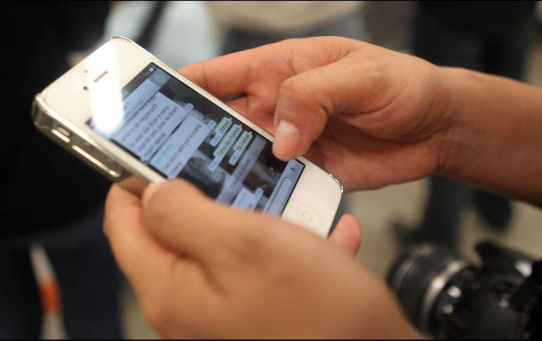 La víctima y su agresor sólo se conocían a través de conversaciones de WhatsApp. EL INFORMADOR / ARCHIVO