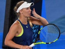 Luego de siete años, Wozniacki volvió a alcanzar la penúltima ronda de este Grand Slam. AFP / P. Crock