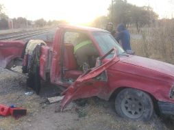 Este es el cuarto accidente en que está involucrado el tren que se registra en una semana en Jalisco. ESPECIAL / UEPCBJ