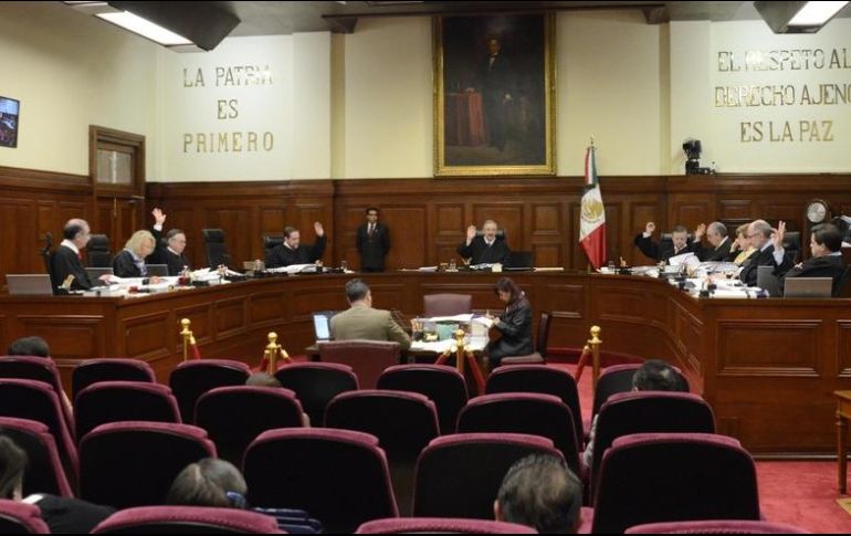 Este martes, la Corte retomará el debate para terminar de resolver las acciones de inconstitucionalidad. NTX / ARCHIVO