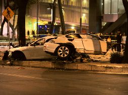El conductor del BMW que impactó su automóvil avenida Paseo de la Reforma y provocó la muerte de cuatro personas el 31 de marzo de 2017. EFE/ ARCHIVO