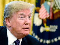 El presidente de EU indicó que la medida “respalda el principio de comercio justo y demuestra al mundo que no se podrá aprovechar más de EU”. EFE / M. Theiler