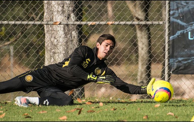 El portero Felipe López destaca la fortaleza de Dorados, rival que la UdeG enfrentará el próximo domingo 28 de enero. TWITTER/@LeonesNegrosCF