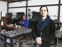 Carlos Armenta. El coordinador de la editorial adelantó su oferta literaria. EL INFORMADOR/A. Camacho