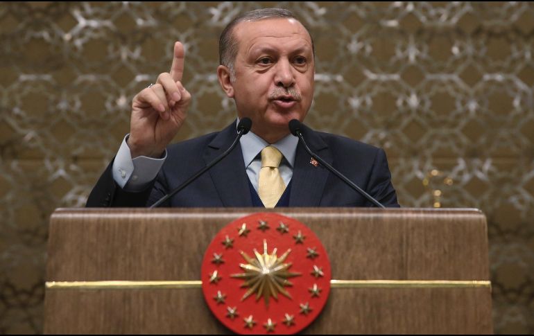 Erdogan afirmó que ya se han contabilizado entre siete y ocho bajas entre las tropas turcas y sus aliados de la milicia del Ejército Libre Sirio (ELS). AP/M. Cetinmuhurdar