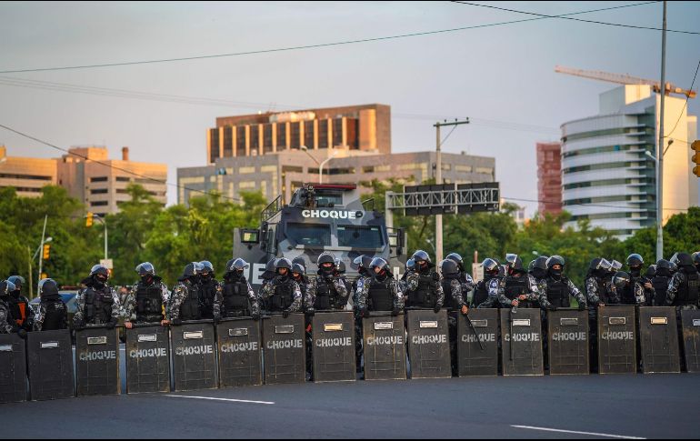 Se desplegó un fuerte dispositivo de seguridad en las inmediaciones del tribunal, en el que se desarrolla una audiencia que se prevé larga. AFP/. Bernardes