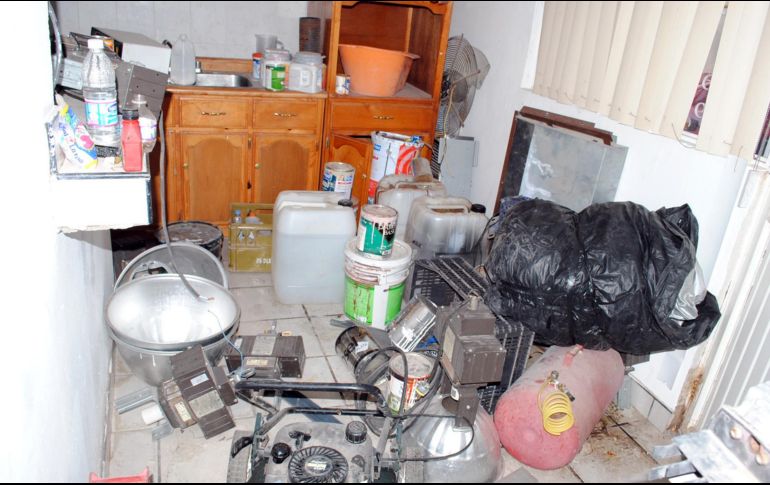 La finca y lo asegurado queda a disposición del Fiscal de la Federación. NTX/ ARCHIVO