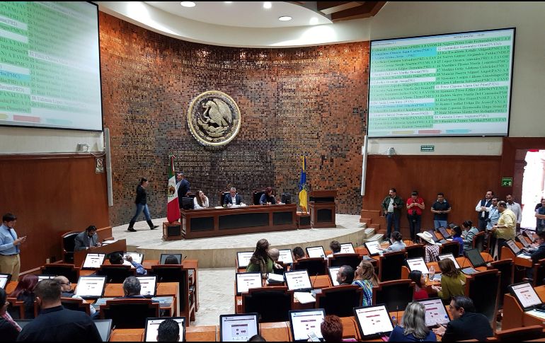 El Congreso recibió la notificación sobre el desistimiento de amparo de Gabriel Valencia, lo que frenaba la designación. EL INFORMADOR / R. Rivas