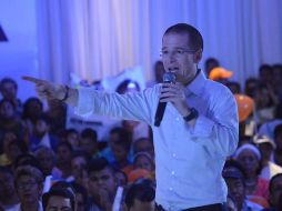 Ni perdón ni olvido a quienes han cometido actos graves de corrupción, dice Anaya. NTX / A. Covarrubias