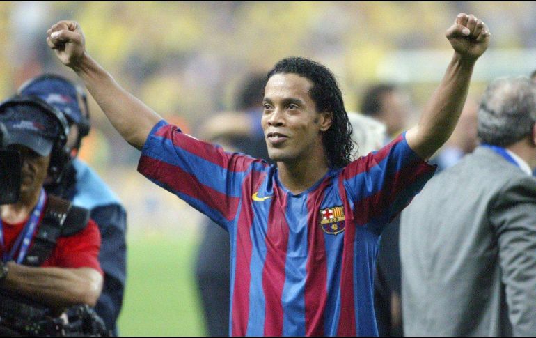 ''Diviértete, que lo demás llegará solo'', aconseja la leyenda brasileña. TWITTER/@FCBarcelona_es