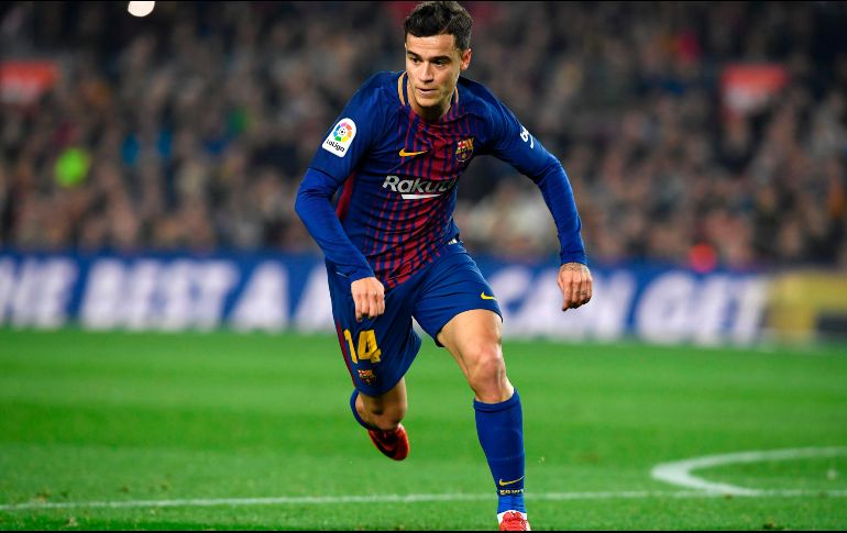 El brasileño entró al campo en el segundo tiempo, el lugar de Andrés Iniesta. AFP/L. Gene