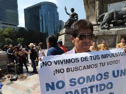 Reiteran su petición hacia el jefe de Gobierno, Miguel Ángel Mancera, para que cumpla con su compromiso con los afectados. SUN / ARCHIVO