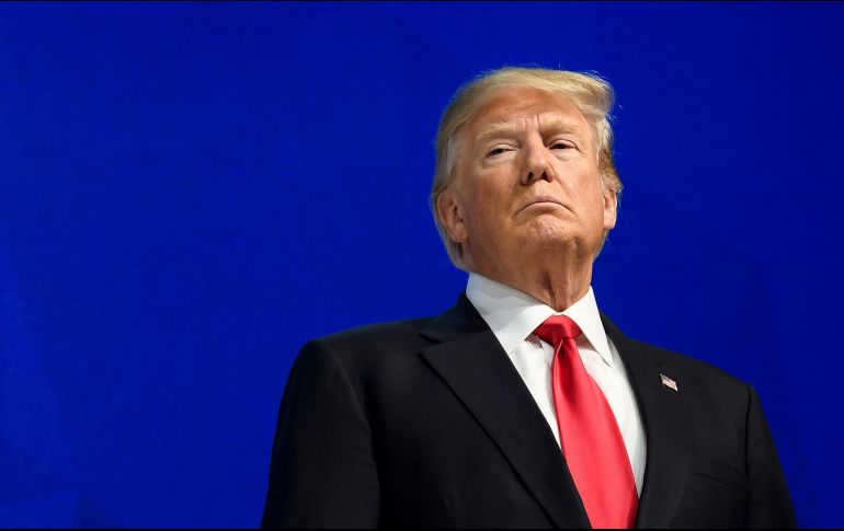 ''La prensa me trató muy bien cuando era hombre de negocios. Cuando entré en política me di cuenta de hasta qué punto la prensa podía ser viciosa, maligna e incluso falsa'', dijo el mandatario. AFP / F. Coffrini