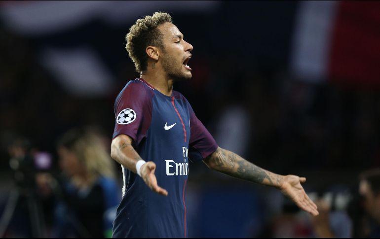 Sigue en duda la aparición de Neymar hoy ante el Montpellier. MEXSPORT