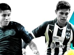 Eduardo López y Ponchito González, los encargados de armar el futbol ofensivo por la banda derecha. EL INFORMADOR/J. López