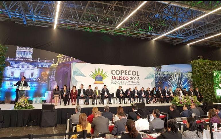 El gobernador de Jalisco se pronunció sobre el tema en la XI Asamblea Plenaria de la Conferencia Permanente de Congresos Locales. EL INFORMADOR/T. VILLASEÑOR
