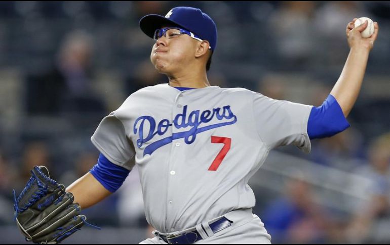 El zurdo ha mostrado en redes sociales su proceso de rehabilitación. AP/ARCHIVO