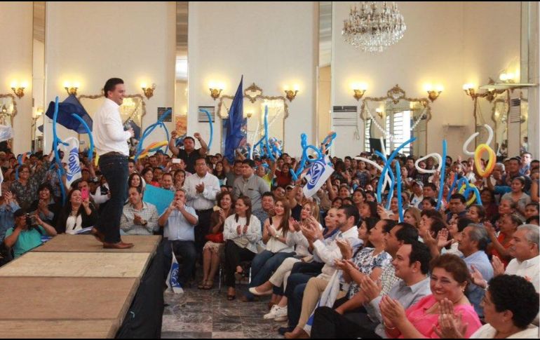 Sobre la salida de militantes panistas, el dirigente nacional del PAN acusó que quienes se han ido, es porque no fueron beneficiados con una diputación plurinominal. TWITTER / @damianzepeda