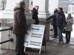 Esta es la quinta ocasión en la que los finlandeses designan a su presidente de forma directa. AFP/H. Saukkomaa